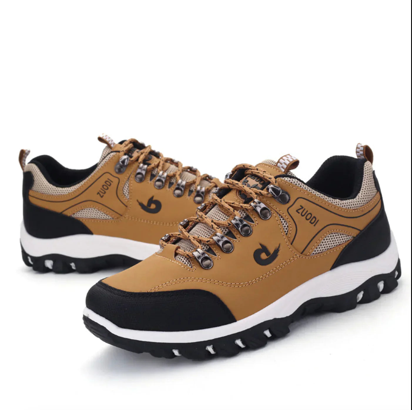 Men's Durable Hiking Shoes Comfortable Breathable Synthetic Leather 6