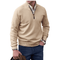 Men's Half Zip Sweatshirt - Versatile Half Zip Jumper for Casual Comfort and Stylish Layering 0