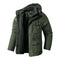 Men's Hooded Fleece Jacket - Winter Jacket with Multi-Pockets for Cold Weather 1