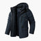 Men's Hooded Fleece Jacket - Winter Jacket with Multi-Pockets for Cold Weather 2
