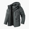 Men's Hooded Fleece Jacket - Winter Jacket with Multi-Pockets for Cold Weather 3