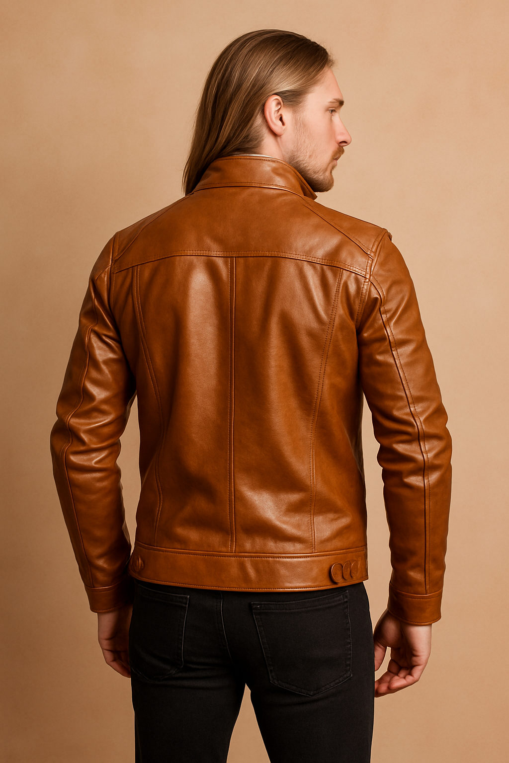 Men's Jacket | Stylish Casual with Zipper and Pockets 2