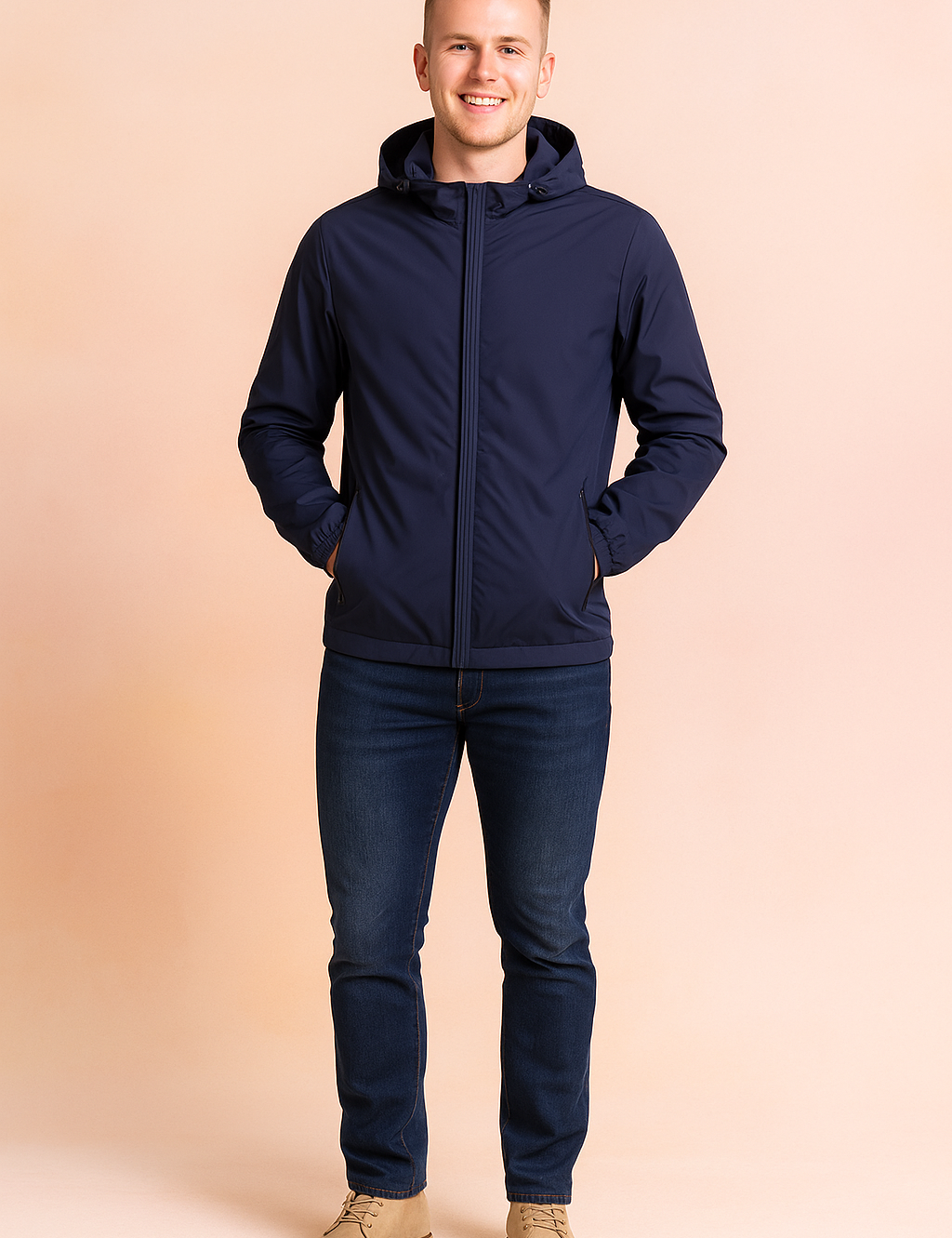 Men's Lightweight Hooded Outdoor Jacket | Windbreaker 0