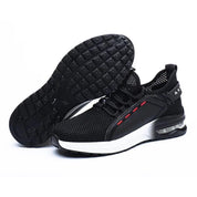 Men's Orthopedic Safety Shoes with Arch Support and Air Cushion, Breathable Mesh Work Sneakers 4