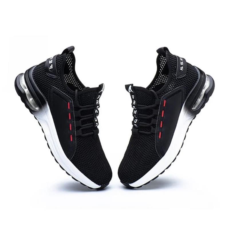 Men's Orthopedic Safety Shoes with Arch Support and Air Cushion, Breathable Mesh Work Sneakers 5