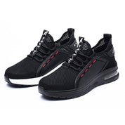Men's Orthopedic Safety Shoes with Arch Support and Air Cushion, Breathable Mesh Work Sneakers 6