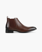 Men's Pointed Toe Chelsea Boots with Elastic Panels Dress Shoes 3
