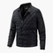 Men's Puffer Jacket - Quilted Insulated Winter Outerwear with Zip Closure and Pockets for Cool Weather 0