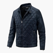 Men's Puffer Jacket - Quilted Insulated Winter Outerwear with Zip Closure and Pockets for Cool Weather 3