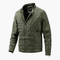 Men's Puffer Jacket - Quilted Insulated Winter Outerwear with Zip Closure and Pockets for Cool Weather 4