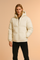 Men's Quilted Winter Jacket with Hood and Zipper 4