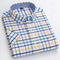 Men's Shirt Short Sleeve Striped Tailored Fit Casual Button-Up for Spring and Summer 3