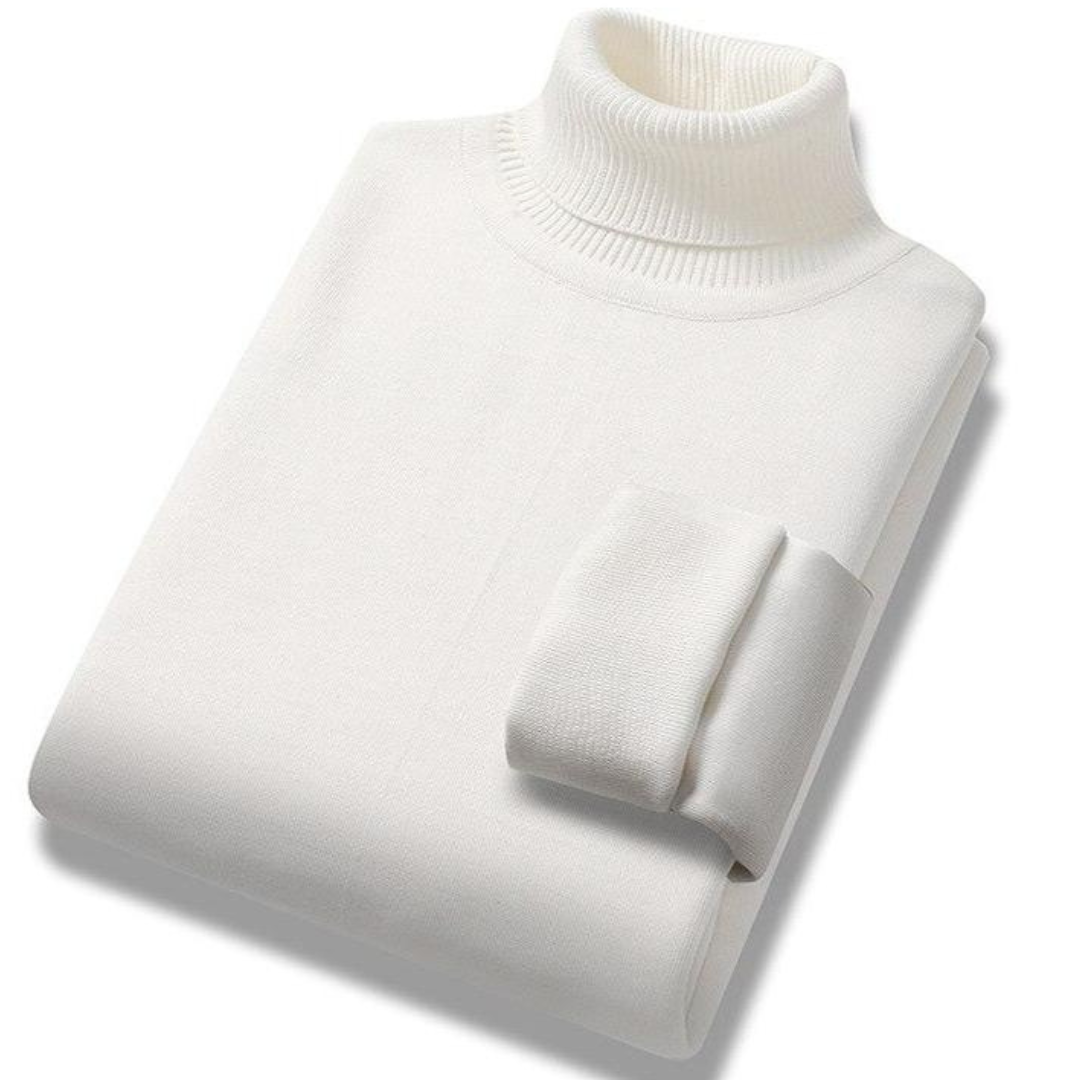 Men's Turtleneck Knitted Sweater | Long Sleeve 2