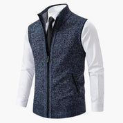 Men's Vest - Zip Front Sleeveless Layering Piece for Stylish Casual and Smart Outings 1
