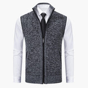 Men's Vest - Zip Front Sleeveless Layering Piece for Stylish Casual and Smart Outings 10