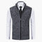 Men's Vest - Zip Front Sleeveless Layering Piece for Stylish Casual and Smart Outings 10