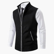 Men's Vest - Zip Front Sleeveless Layering Piece for Stylish Casual and Smart Outings 6