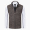 Men's Vest - Zip Front Sleeveless Layering Piece for Stylish Casual and Smart Outings 7