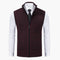 Men's Vest - Zip Front Sleeveless Layering Piece for Stylish Casual and Smart Outings 9