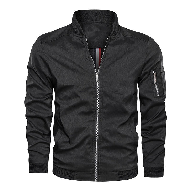 Men's Zipper Bomber Jacket | Winter 0