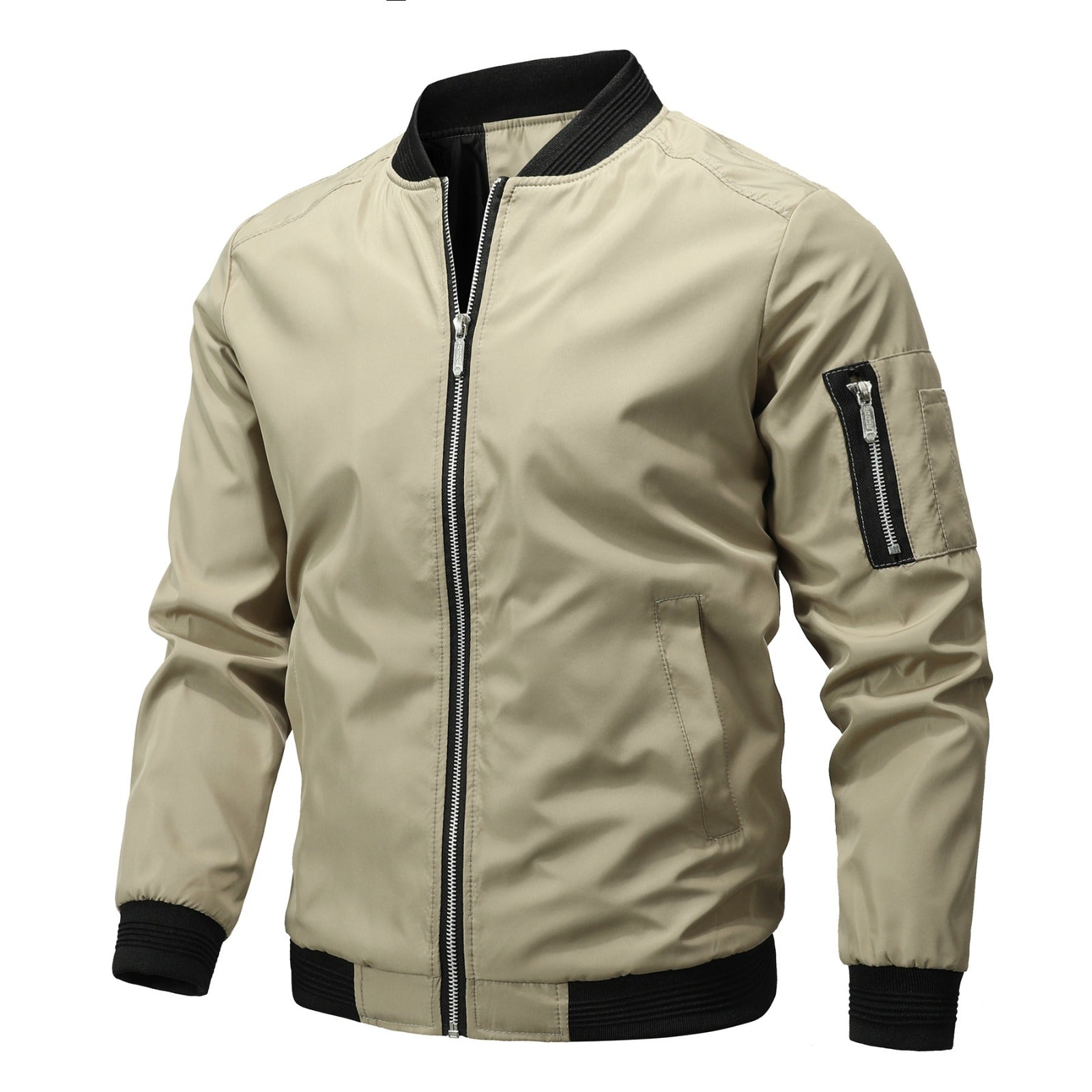 Men's Zipper Bomber Jacket | Winter 2