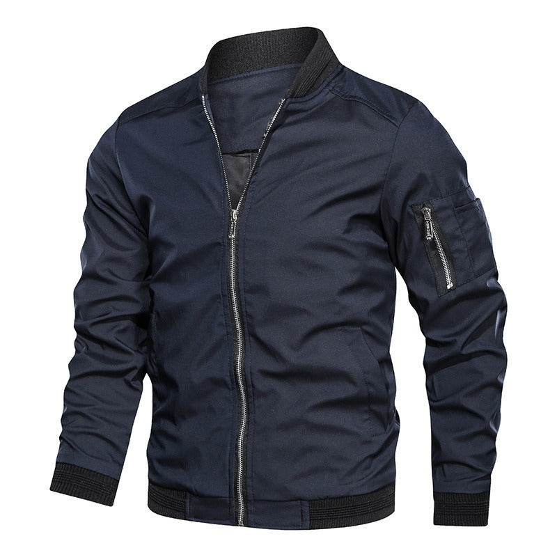 Men's Zipper Bomber Jacket | Winter 3