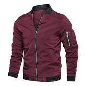 Men's Zipper Bomber Jacket | Winter 4