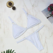 Mia | Stylish triangle bikini set for summer fun 7