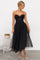 Mia | Women's Corset Bodice Tulle Midi Formal Evening Dress Sweetheart Neckline 2