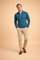 Michał | Men's long-sleeved polo shirt with zipper 1