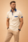 Michał | Men's short-sleeved polo shirt with contrasting details 1