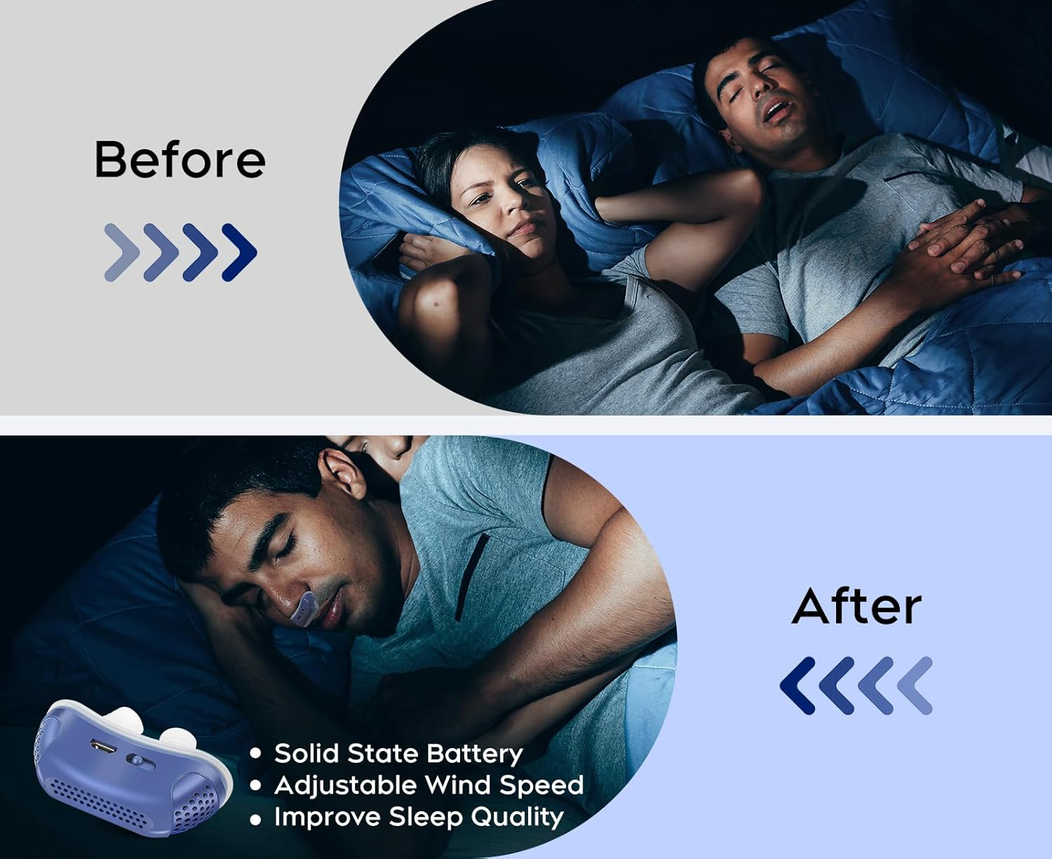 Micro CPAP Sleep Apnea Machine for Travel & Anti-Snoring - CPAP Alternative 7