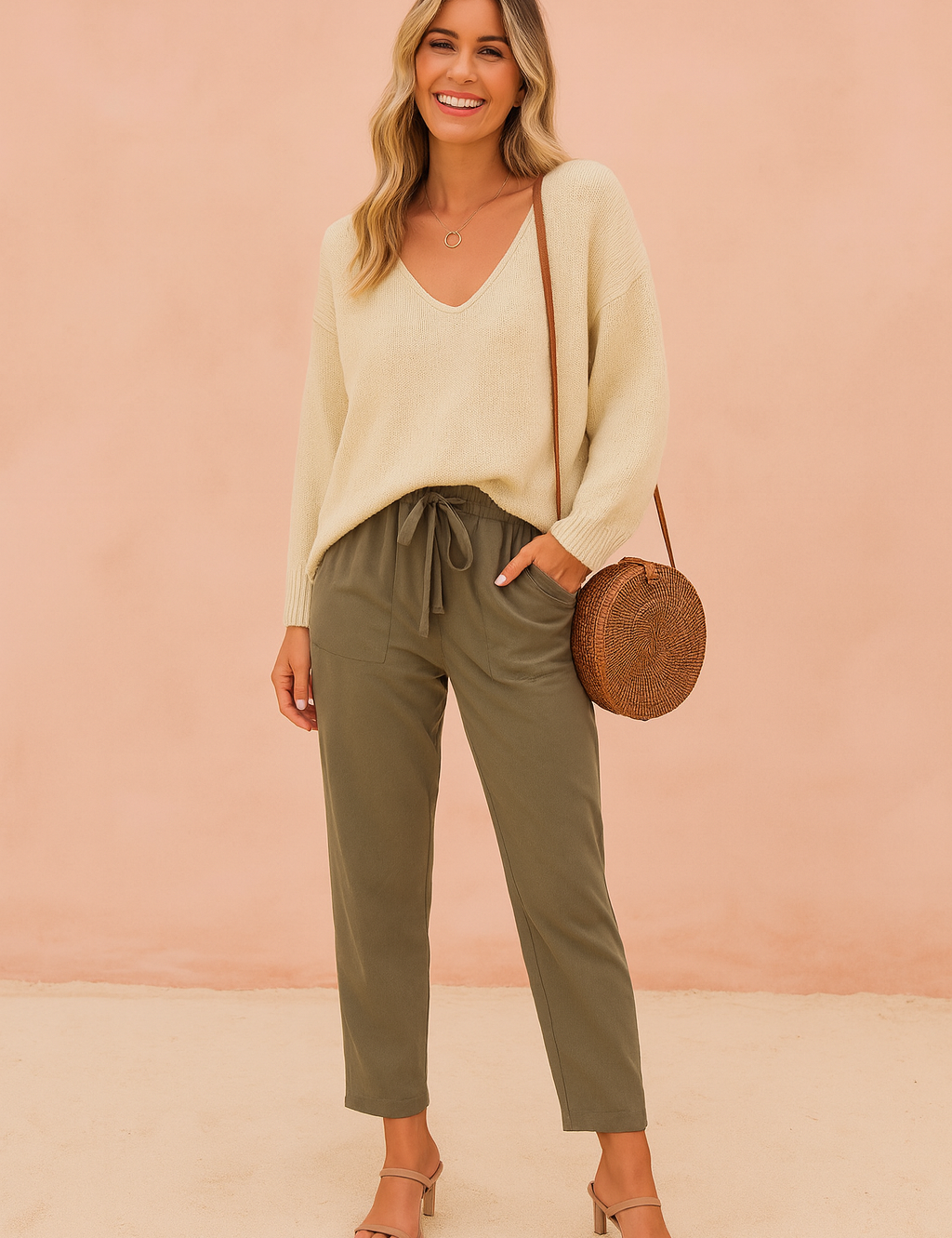 Mila | V-neck sweater 2