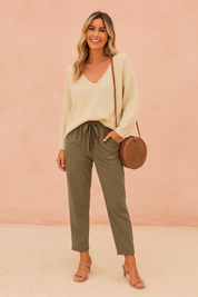 Mila | V-neck sweater 2