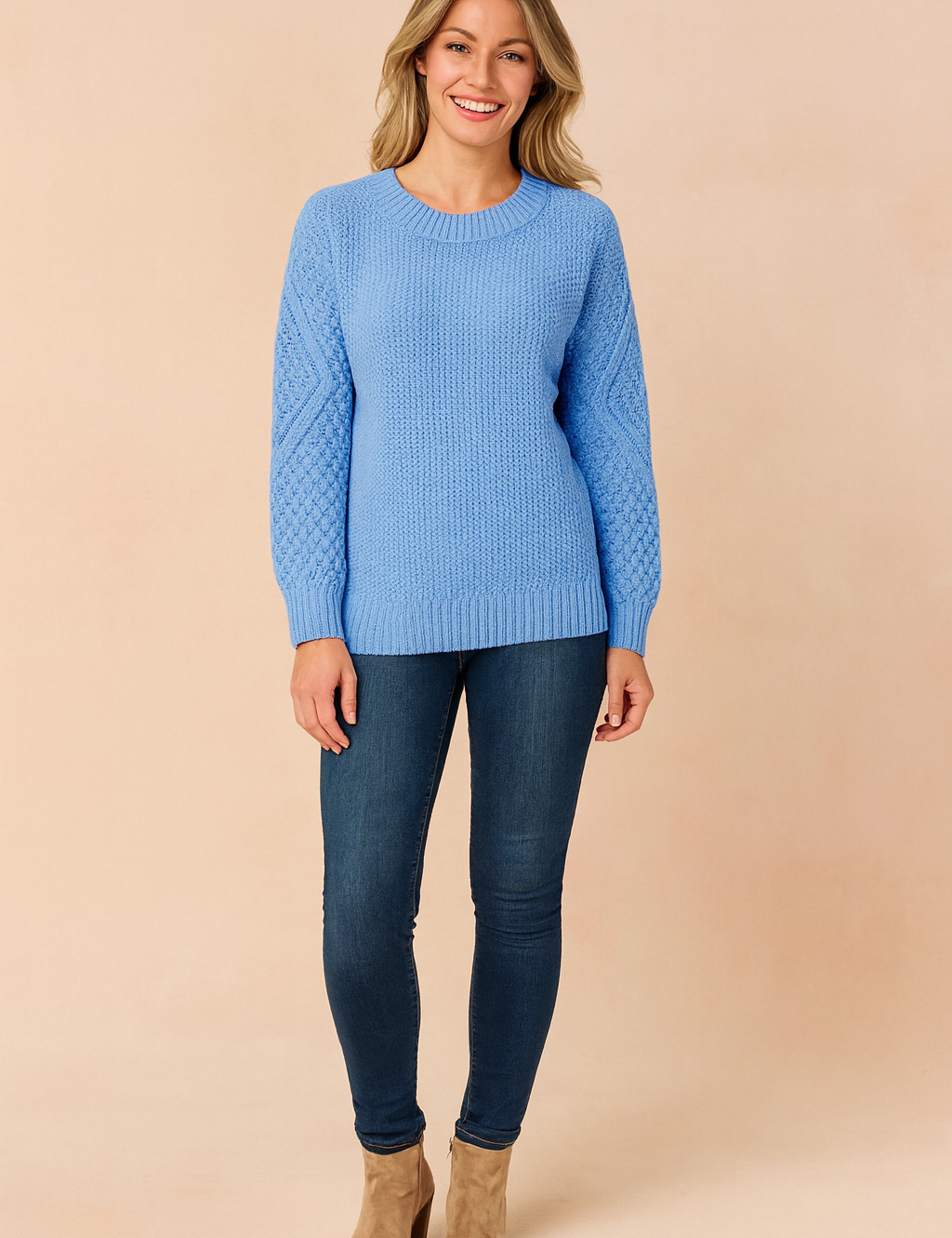 Milena | Sweater with decorative sleeves 3