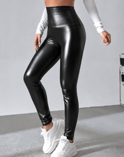 LAYLA | Leather Fleece Legging Women