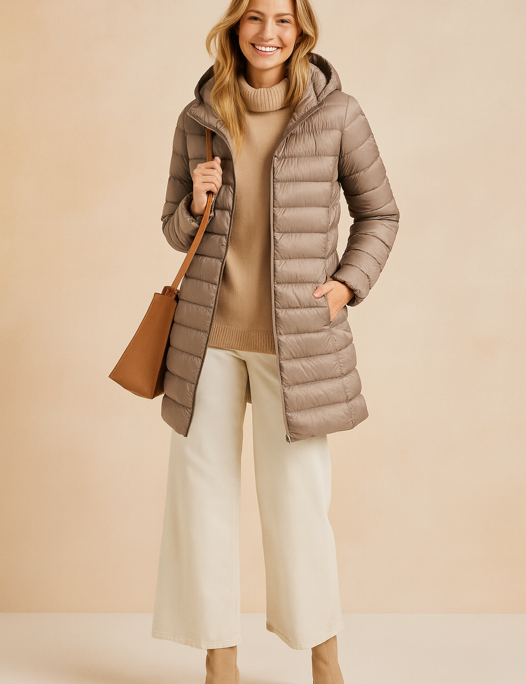 Mira | Long Winter Jacket with Hood 3