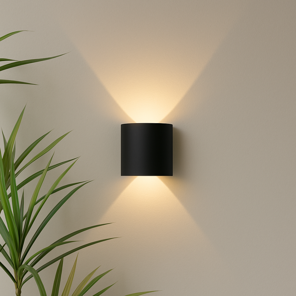 Modern LED Wall Light – Minimalist Indoor Outdoor Wall Lamp, Weather-Resistant Sconce for Patios and Gardens 0