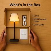 Modern rechargeable wireless LED table lamp | Portable lighting for home, office and outdoor use 7