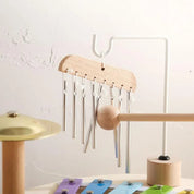 Montessori Musical Toys Drum Kit for Toddlers with Xylophone, Interactive Play Set for Rhythm and Motor Skill Development 4