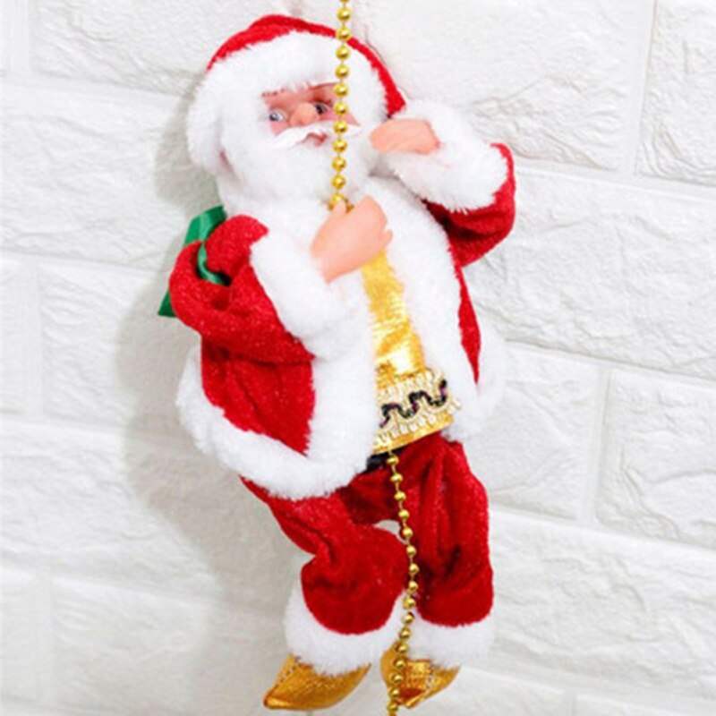 Musical Santa Claus Hanging Christmas Decoration 3