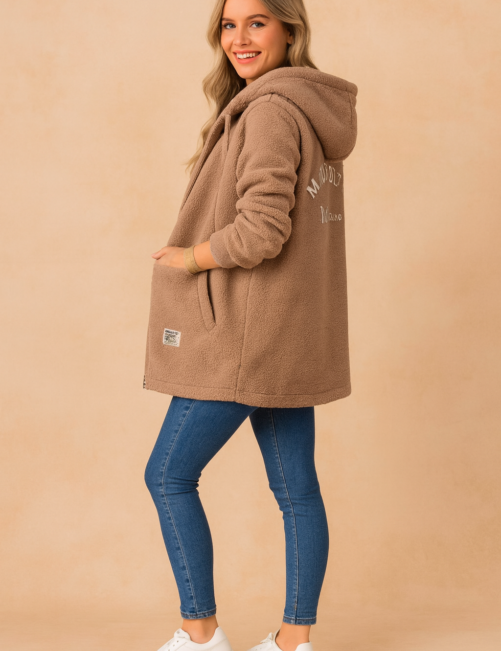 Natalia | Long Winter Jacket with Hood 2