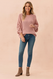 Natalia | Oversized round neck sweater 2