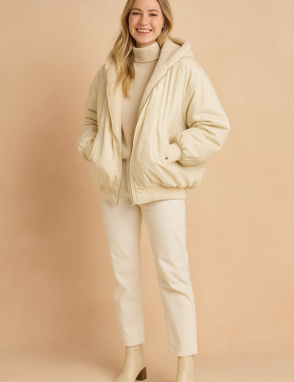 Natalia | Reversible jacket in a casual style 2