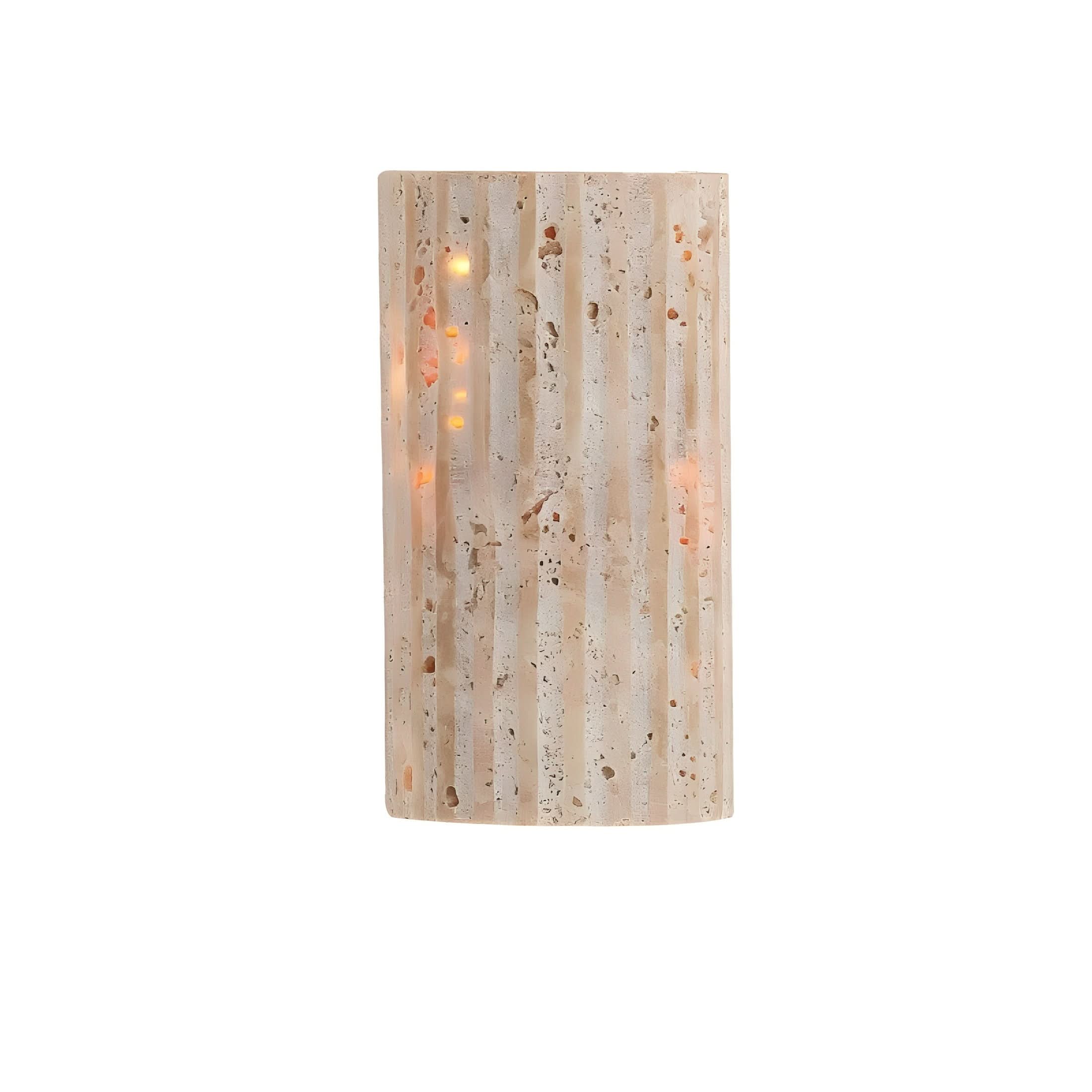 Natural Stone Wall Sconce Light – Modern LED Wall Lamp with Warm White Illumination for Elegant Interiors 6