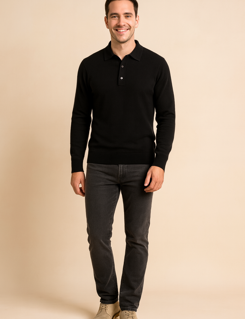 New Year's Eve | Sweater with an Elegant Collar 0