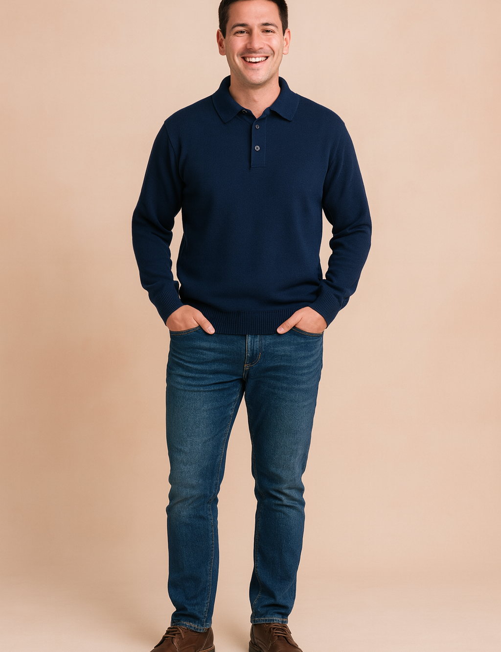 New Year's Eve | Sweater with an Elegant Collar 2
