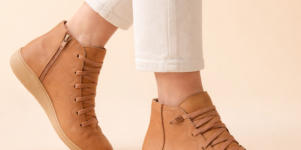 Nina | Trendy orthopedic ankle boots 0