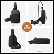 Noah | Waterproof Canvas Crossbody Sling Bag for Travel & Hiking 1