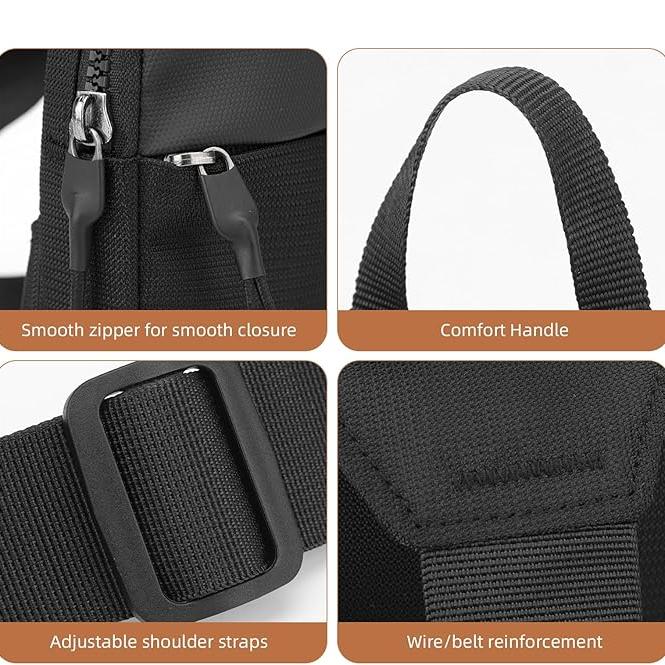 Noah | Waterproof Canvas Crossbody Sling Bag for Travel & Hiking 2